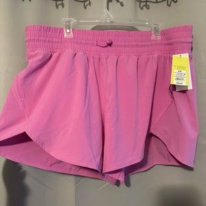 Pink workout shorts - SIze XXL